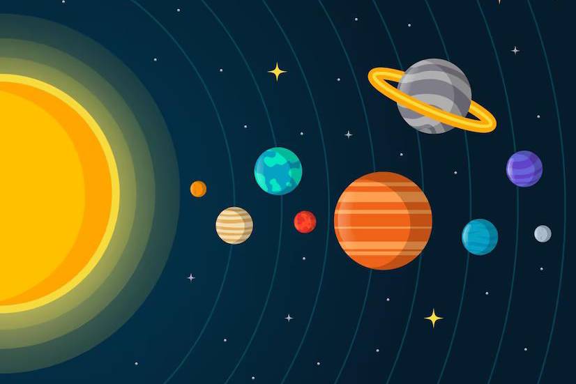 行星为什么围绕太阳旋转？