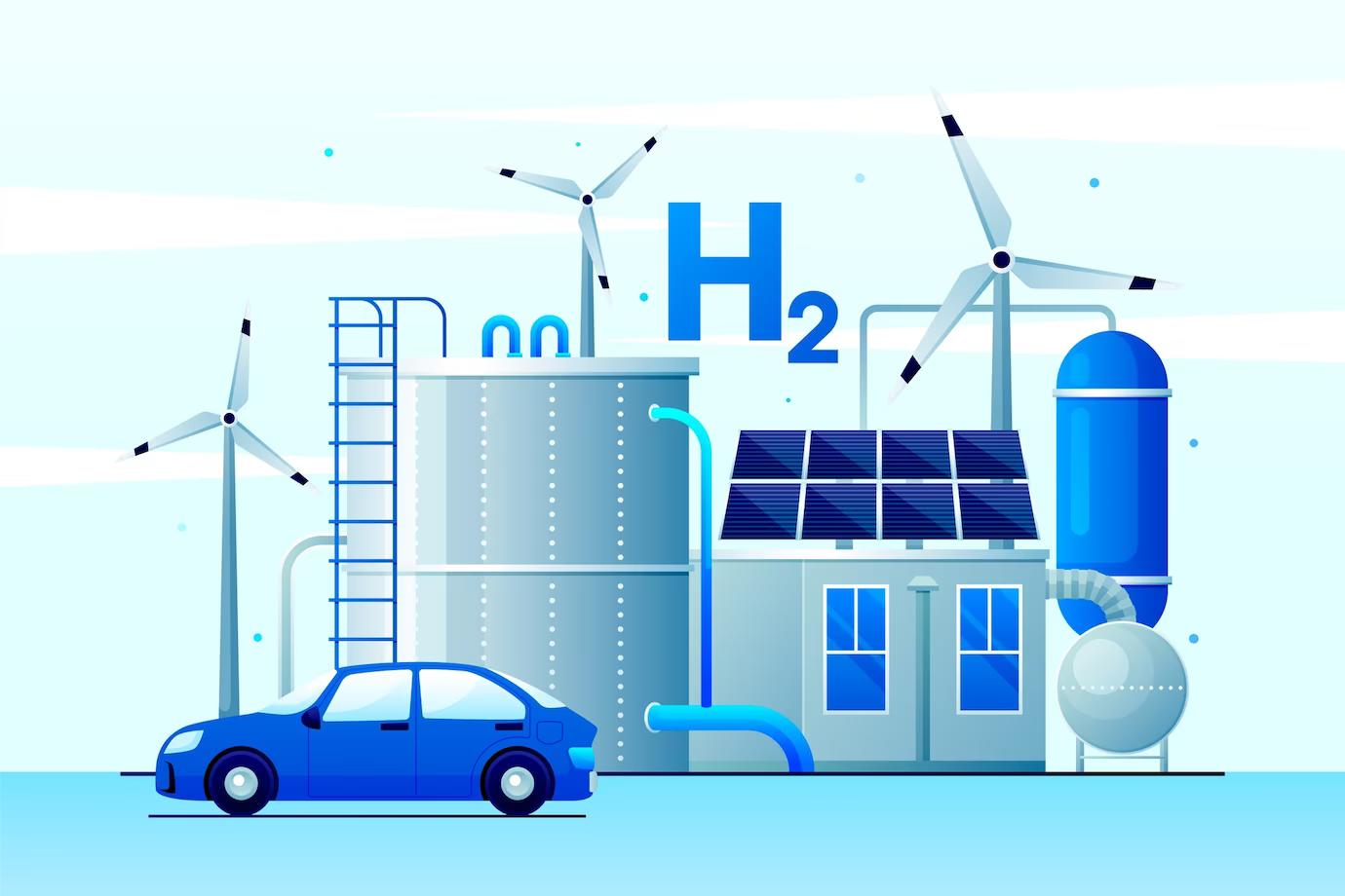 动力燃料的未来：氢气燃料电池和电动汽车