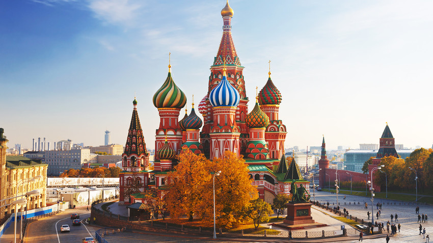  俄罗斯圣瓦西里大教堂：莫斯科的建筑杰作
