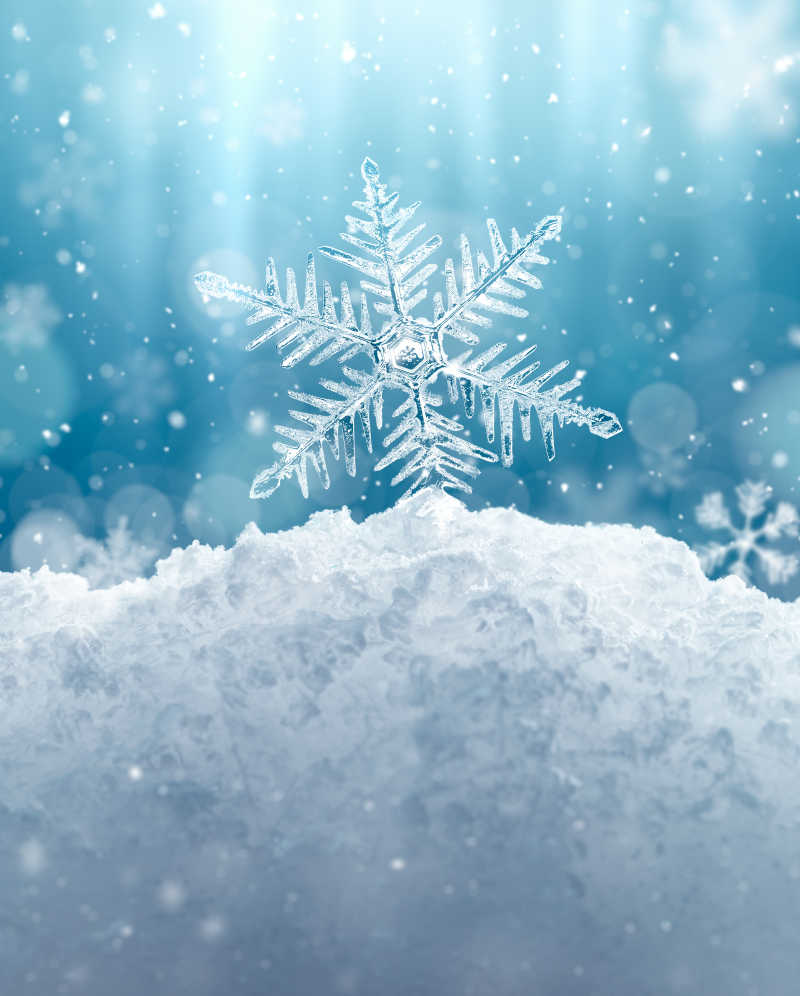 为什么雪花是六边形？