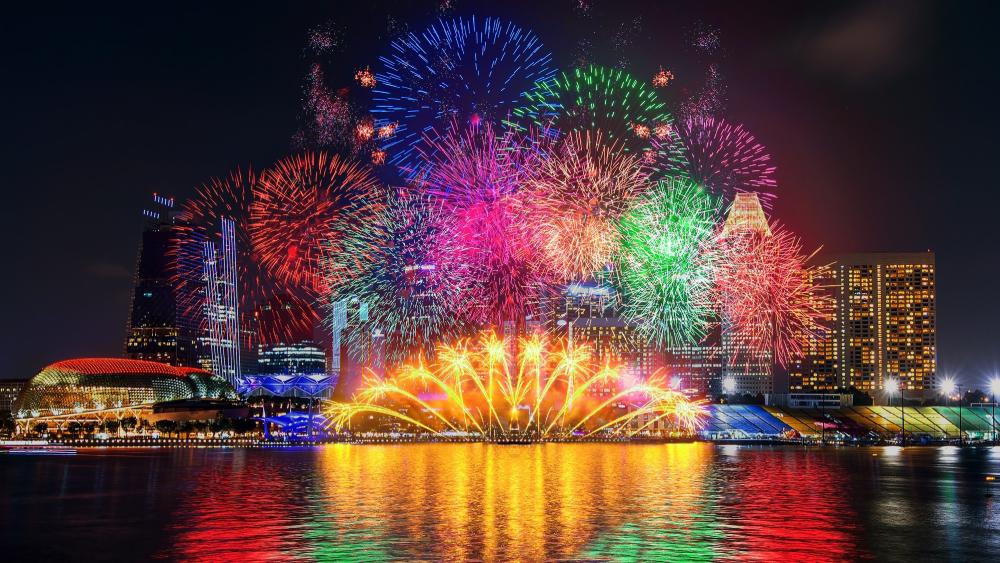 “火树银花”背后的科学：深度揭秘五彩缤纷的焰火颜色