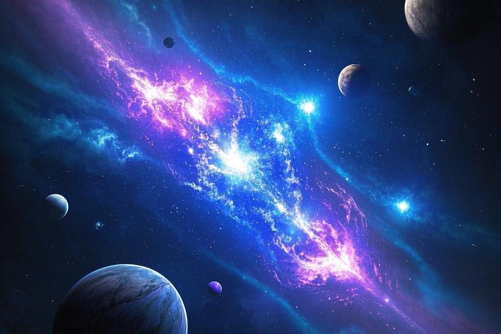 星系碰撞：宇宙中的宏大之舞