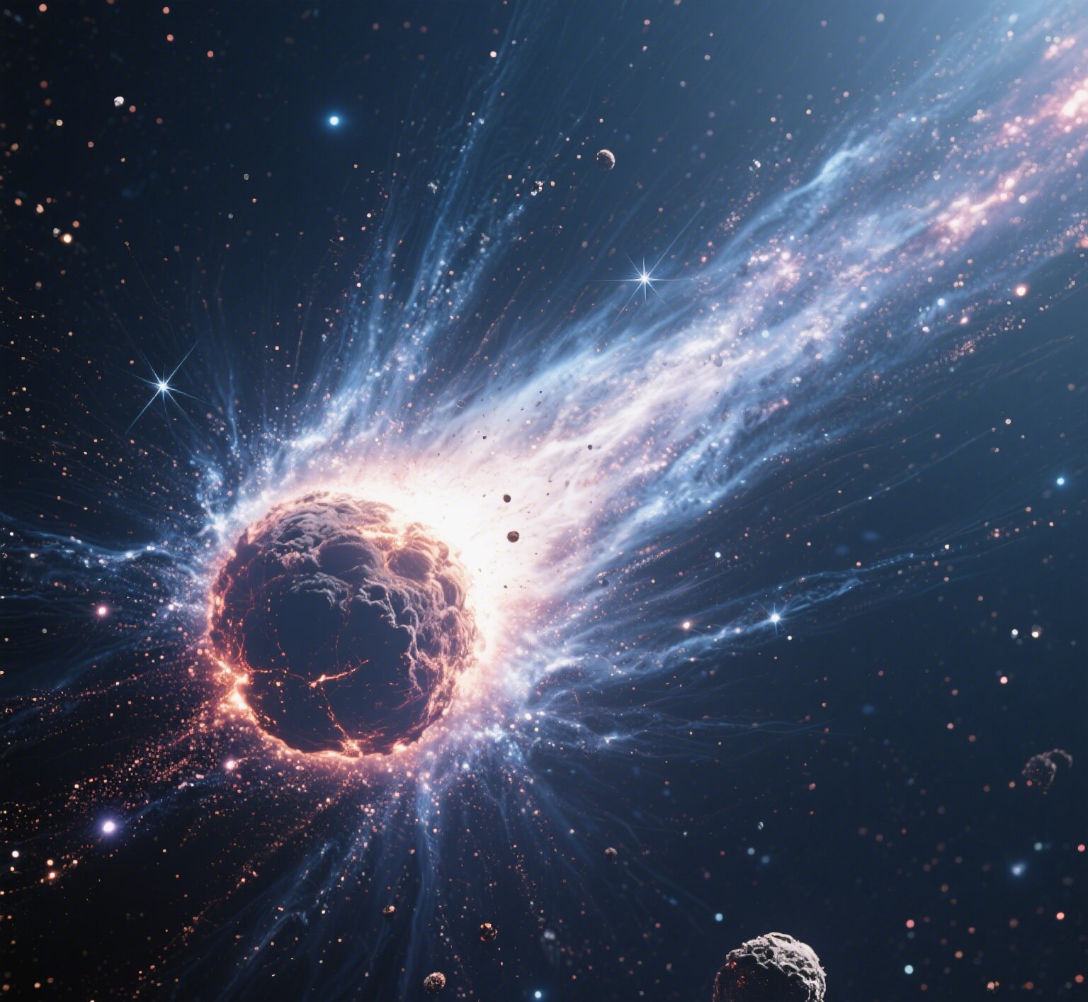 为什么彗星有尾巴？