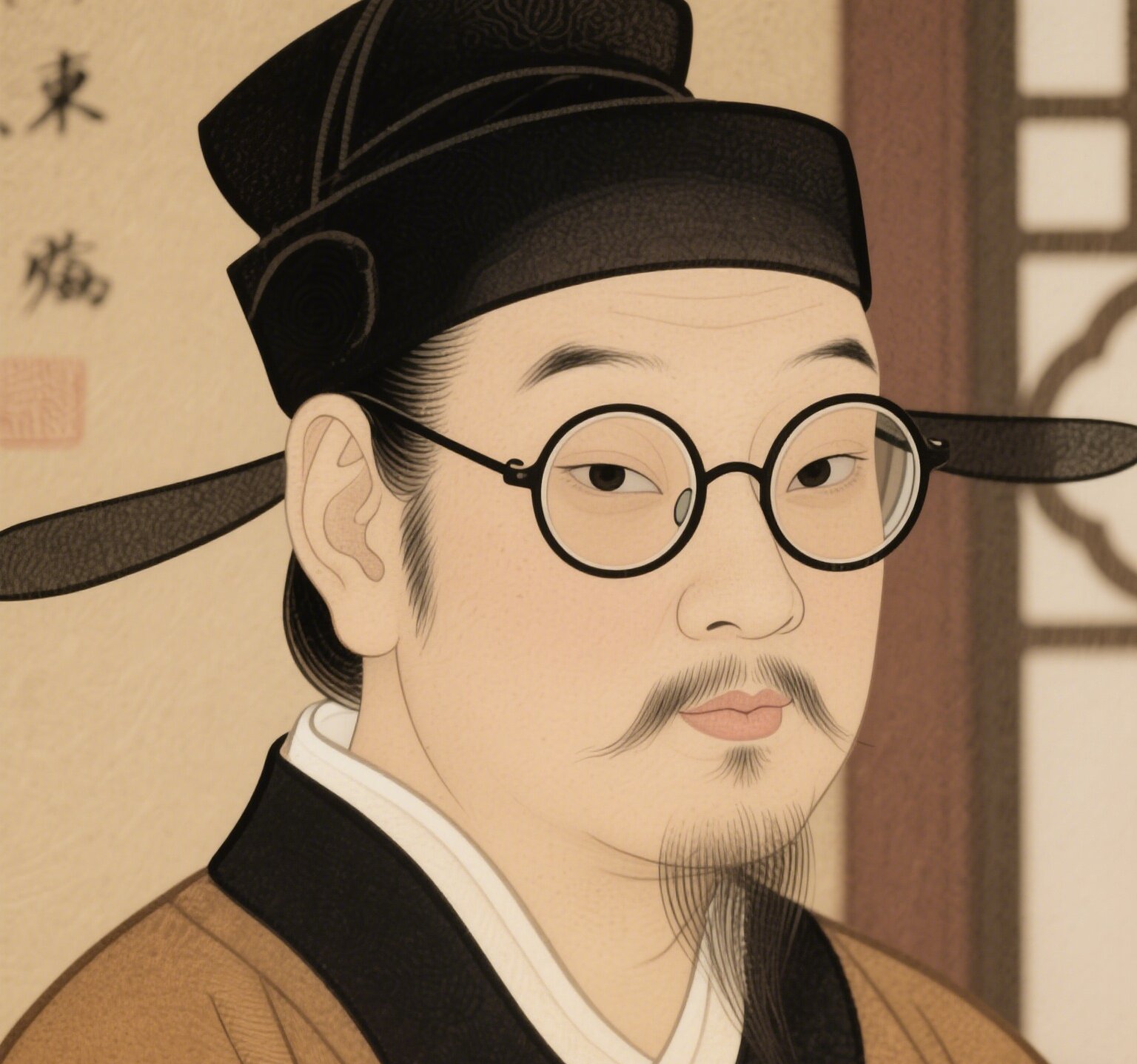 古人也戴眼镜