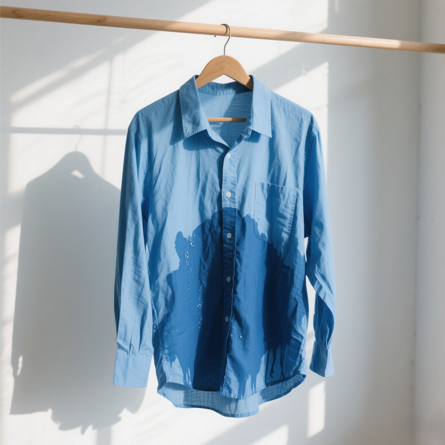 为什么湿衣服更显色深？—— 光的散射与吸收的奥秘