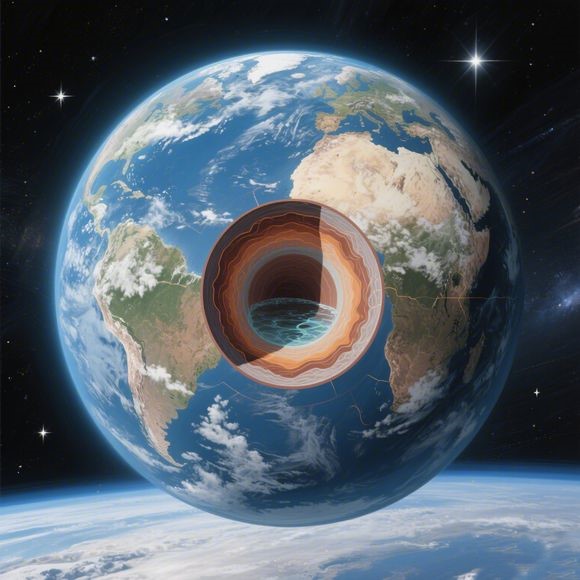 地球内部藏着比地表更多的水？