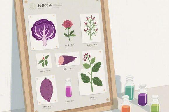 植物里的变色密码：酸碱指示剂的自然魔法