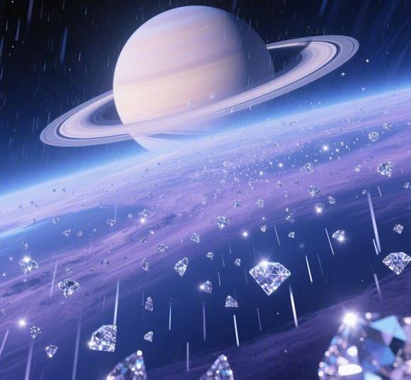 探秘土星 “钻石雨”：一场跨越亿万公里的璀璨奇景