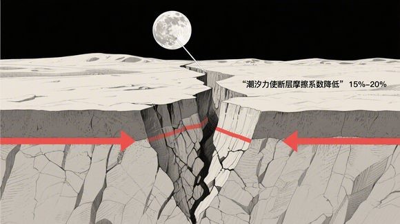 夜幕下的颤动：月球引力与地震的神秘关联