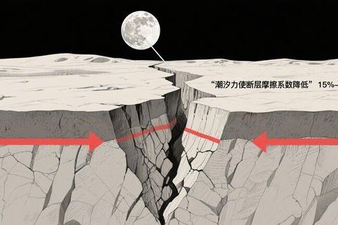 夜幕下的颤动：月球引力与地震的神秘关联
