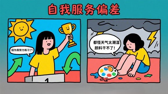 自我服务偏差：为何我们总觉得 “自己没错”？