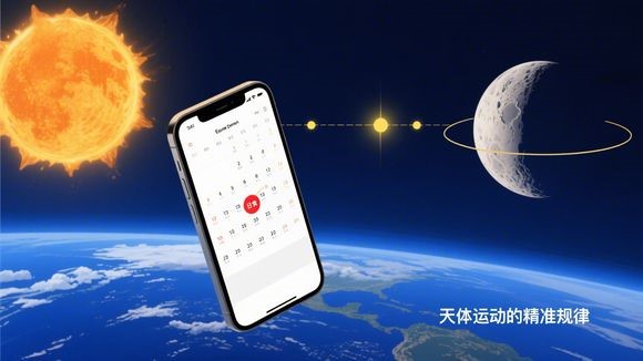 为什么手机日历能 “提前知道日食、月食”？—— 天体运动的 “精准规律”