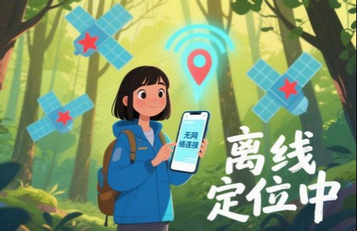 手机断网仍能定位?揭秘离线定位技术的 “硬核操作”