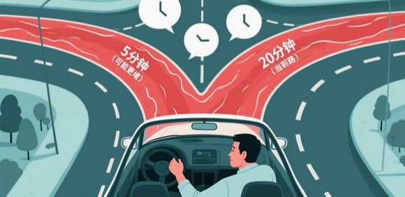 堵车时总想换路？藏在方向盘后的 “机会成本” 博弈